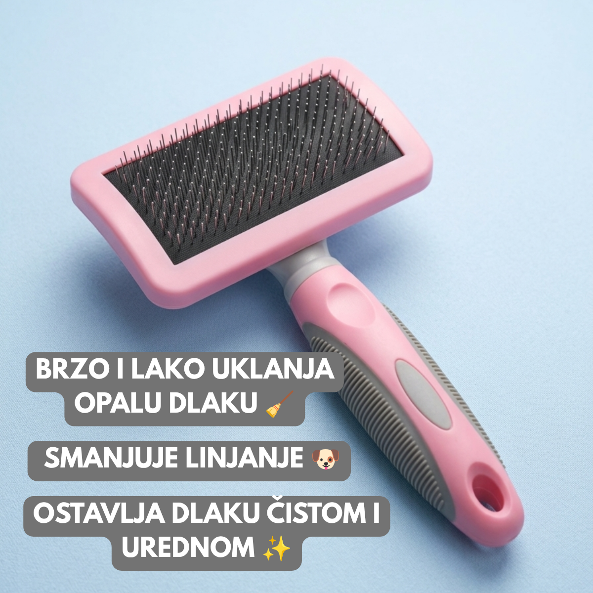 Slicker češalj za pse