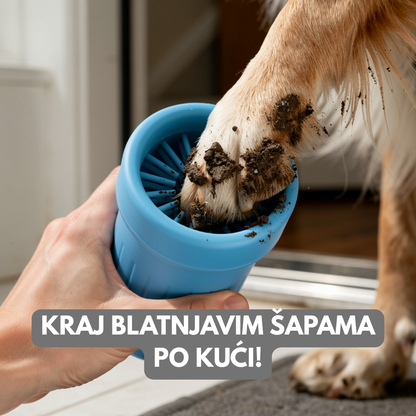 Silikonski čistač šapa