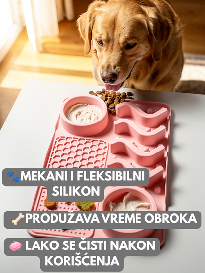 Multifunkcionalna silikonska podloga za pse